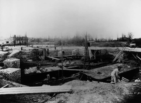 Historical picture of the foundations