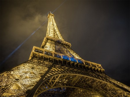 Eiffel Tower at night