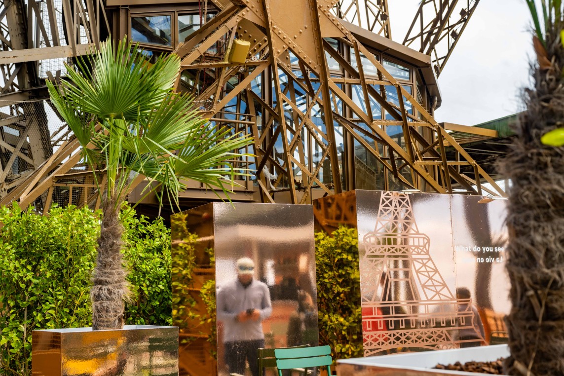 The terrace